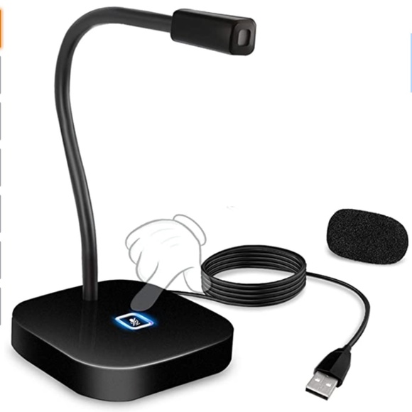 USB Computer Microphone with Mute - Picture 1 of 7